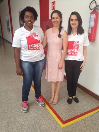 ABEn-DF na Semana Basileira de Enfermagem do IESB - 13/05 Manhã - Diretora Daniela Martins e Comitê Estudantil
